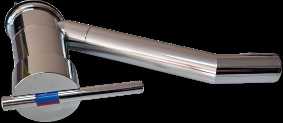 KRAN BATERIA COMET SIENNA STANDARD 33 mm CHROM