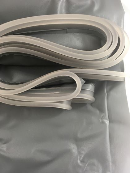 FARTUCH PODŁOGOWY 700CM H50CM HINDERMANN SZARY