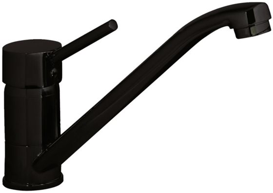KRAN BATERIA HTD MODERN 35 mm CZARNY MAT DŁUGA