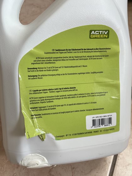 PŁYN THETFORD ACTIV GREEN 2L OUTLET