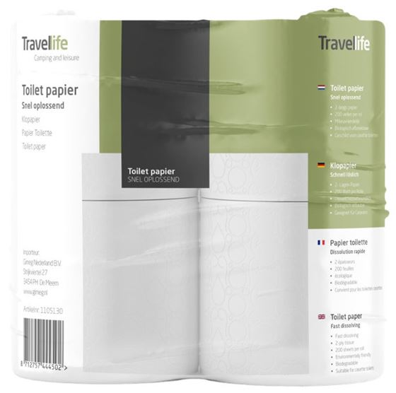 PAPIER TOALETOWY TRAVELLIFE 4 szt.