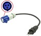 PRZYŁĄCZE CEE 0,4 m 230V-CEE SZWAJCARIA PROSTE ŻEŃSKIE ADAPTER