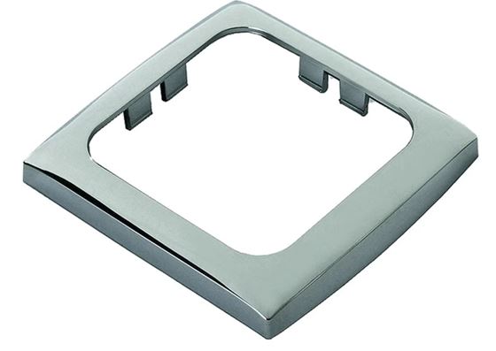 RAMKA GNIAZDA SYSTEM 10000 POJEDYŃCZA SOFTLINE CHROM