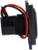GNIAZDO ELEKTRYCZNE SYSTEM 10000 12-24V USBx2 CZARNY