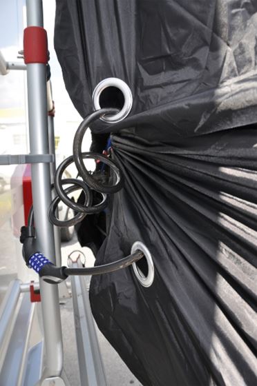 POKROWIEC NA ROWERY 3-4 HTD BIKE COVER SZARY