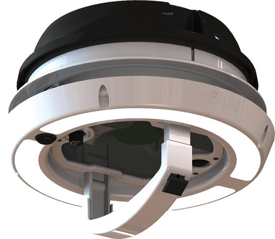 WENTYLATOR MAXXAIR MAXXFAN DOME PLUS LED BLACK 12V