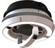 WENTYLATOR MAXXAIR MAXXFAN DOME PLUS LED BLACK 12V