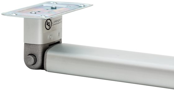 NOGA STOŁU SREBRNA 720x60x32 mm