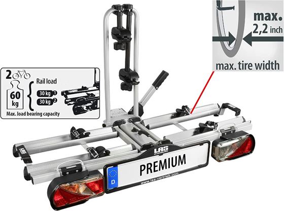 BAGAŻNIK ROWEROWY EUFAB PREMIUM