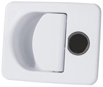 ZAMEK DRZWI LUKU BAGAŻOWEGO BIAŁY 27-32 mm GRUBOŚĆ ŚCIANKI STS