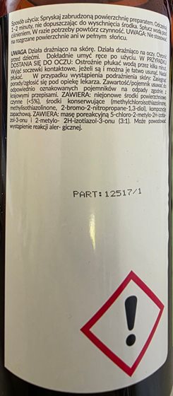 PŁYN CAMP SERVICE DO USUWANIA OWADÓW 750 ml