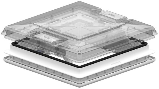OKNO DACHOWE 50x50 FIAMMA VENT CRISTAL