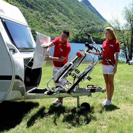 BAGAŻNIK ROWEROWY FIAMMA CARAVAN XL A PRO SREBRNY