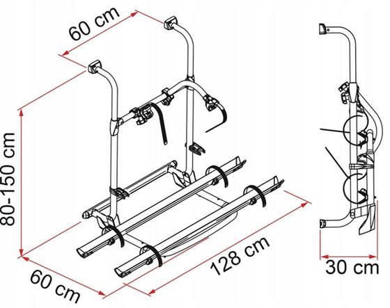 BAGAŻNIK ROWEROWY FIAMMA CARRY PRO