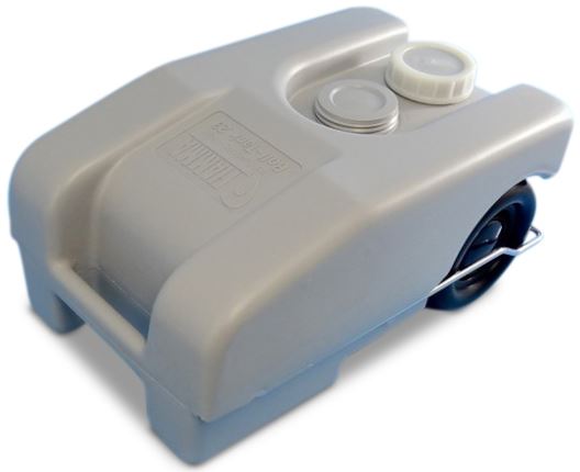 ZBIORNIK NA WODĘ 23L 25x33x50 cm FIAMMA ROLL-TANK 23W NA KÓŁKACH SZARY
