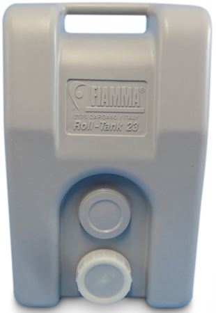 ZBIORNIK NA WODĘ 23L 25x33x50 cm FIAMMA ROLL-TANK 23W NA KÓŁKACH SZARY