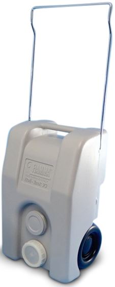 ZBIORNIK NA WODĘ 23L 25x33x50 cm FIAMMA ROLL-TANK 23W NA KÓŁKACH SZARY