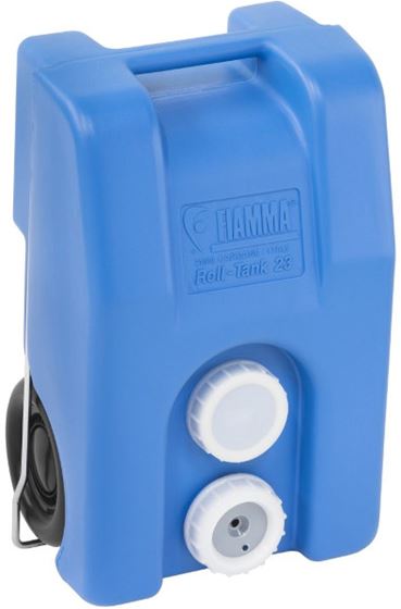 ZBIORNIK NA WODĘ 23L 25x33x50 cm FIAMMA ROLL-TANK 23F NA KÓŁKACH NIEBIESKI