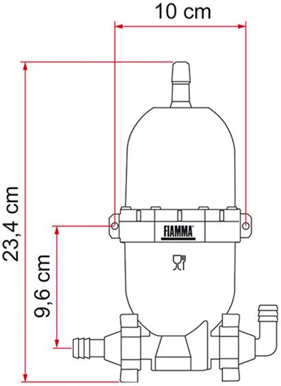 ZBIORNIK WYROWNAWCZY CIŚNIENIA WODY FIAMMA A20