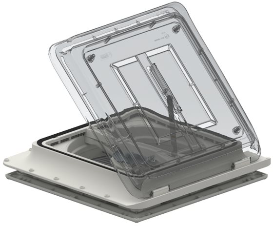 OKNO DACHOWE 40x40 FIAMMA TURBO VENT 12V OUTLET