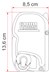 MARKIZA 450 cm FIAMMA F45S BIAŁA ROYAL GREY