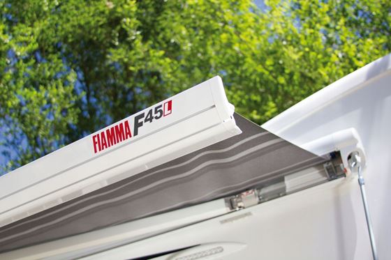 MARKIZA 500 cm FIAMMA F45L BIAŁA ROYAL GREY
