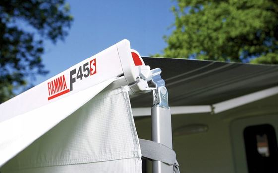 MARKIZA 450 cm FIAMMA F45S CZARNA ROYAL GREY