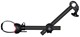 UCHWYT ROWEROWY FIAMMA BLOCK PRO S D2 DEEP BLACK