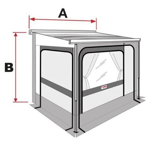 PRZEDSIONEK 300 cm FIAMMA PRIVACY ULTRA LIGHT