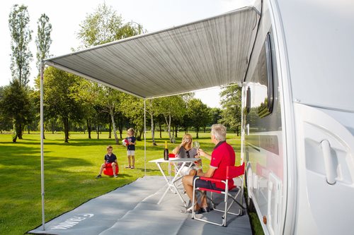 MARKIZA 360 cm FIAMMA CARAVANSTORE XL SZARA ROYAL BLUE