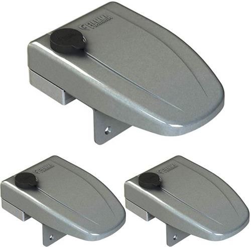BLOKADA DRZWI ZEWNĘTRZNA FIAMMA SAFE DOOR FRAME SZARA 3 szt.