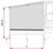 ŚCIANA FIAMMA BOK SUN VIEW SIDE F45/F65
