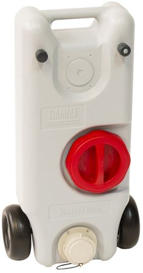 ZBIORNIK NA WODĘ 35L 20x41x81 cm FIAMMA ROLL-TANK 40W NA KÓŁKACH SZARY