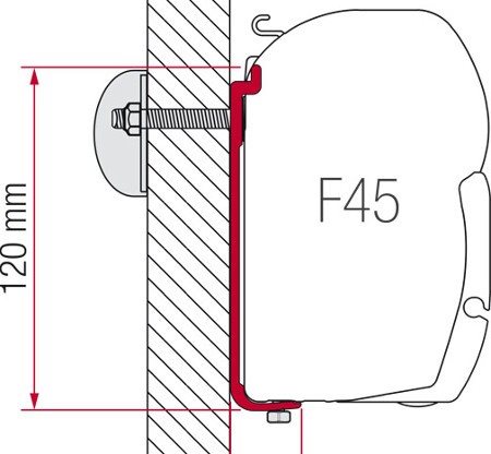 ADAPTER MARKIZY FIAMMA F45 KIT AS 120