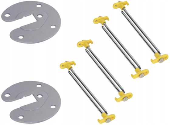 MOCOWANIE NOGI MARKIZY FIAMMA KIT AWNING PLATE 2 szt.