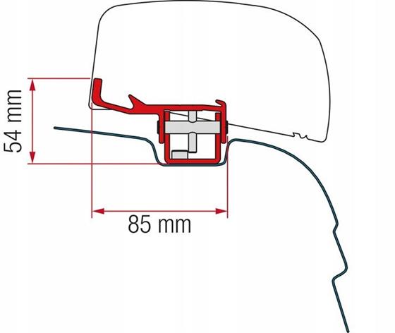 ADAPTER MARKIZY FIAMMA F40 VW T5/6 DACHOWY