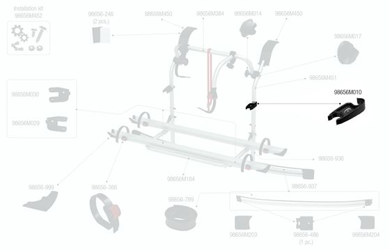 ELEMENT BAGAŻNIKA FIAMMA PRO/PRO C
