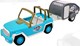 ZABAWKA "AUTO TERENOWE Z PRZYCZEPĄ DŻWIĘK 37cm