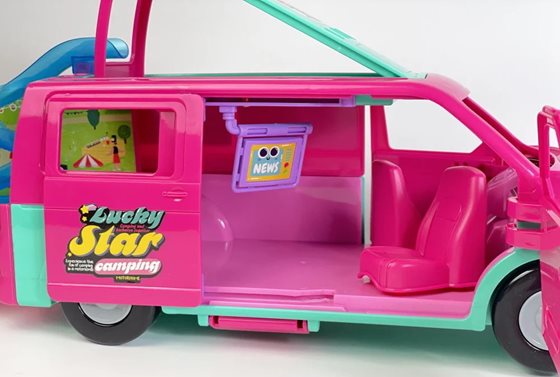 ZABAWKA "KAMPERVAN 32 cm Z LALKĄ 14 cm
