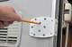 BLOKADA DRZWI ZEWNĘTRZNA HEOSAFE DOOR FRAME LOCK BIAŁA 2 szt.