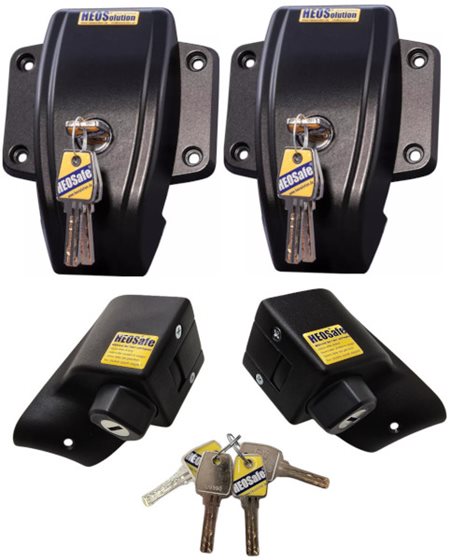 BLOKADA DRZWI ZEWNĘTRZNA HEOSAFE VAN SECURITY PAKET ZESTAW DUCATO DO 09/2021 CZARNY