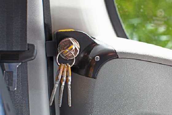 BLOKADA DRZWI ZEWNĘTRZNA HEOSAFE VAN SECURITY PAKET ZESTAW DUCATO DO 09/2021 CZARNY