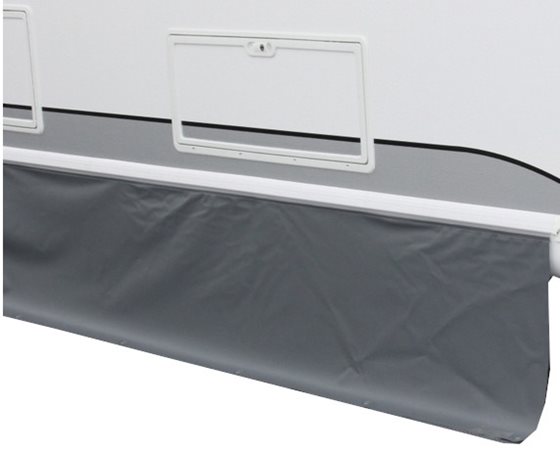 FARTUCH PODŁOGOWY 500cm H50cm HINDERMANN SZARY