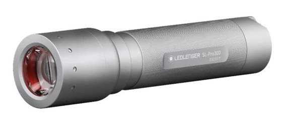 LEDLENSER LATARKA SL-PRO 300 SREBRNA