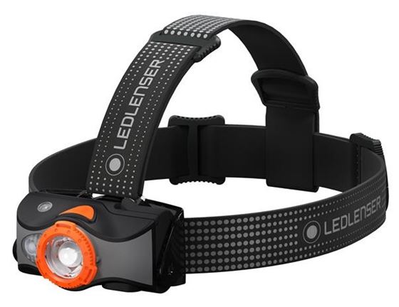 LEDLENSER LATARKA CZOŁOWA MH7 CZARNO-POMARAŃCZOWA BOX