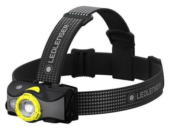 LEDLENSER LATARKA CZOŁOWA MH7 CZARNO-ŻÓŁTA BOX