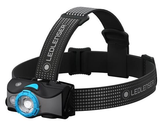 LEDLENSER LATARKA CZOŁOWA MH7 CZARNO-NIEBIESKA BOX