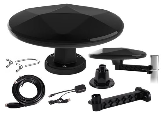 ANTENA DVB-T MISTRAL UFO STRONG ULTRA /CZARNA