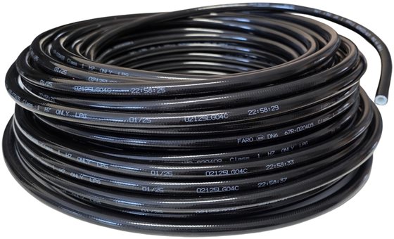 PRZEWÓD TERMOPLASTYCZNY PCV 8 mm FARO 1 m