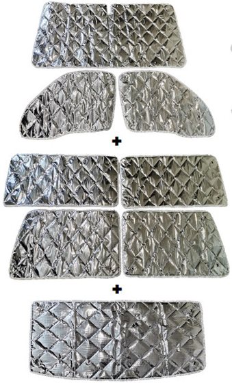 MATA TERMICZNA NA SZYBY 8 szt. VW T5-T6 2003-2022